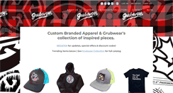 Desktop Screenshot of grubwear.com